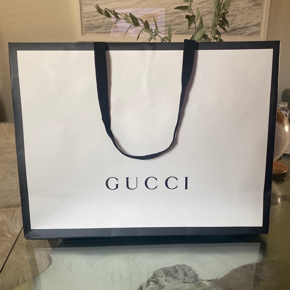 Gucci: Authentic Gift Bag -  Sz 14 1/4" H x 19" W